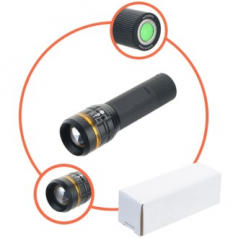 초강력 다기능 자석 줌랜턴 10W T6 LED