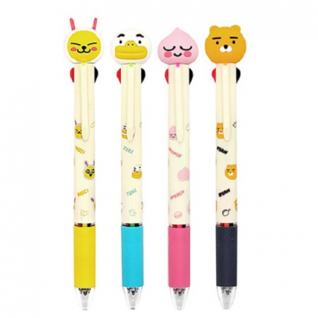 카카오프렌즈 피규어 멀티 4색볼펜 [J1] #2