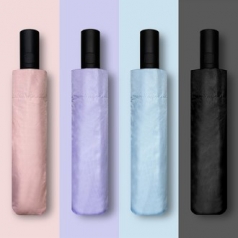 키르히탁 3단 완자동 암막 우산 파스텔 우양산