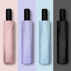 키르히탁 3단 완자동 암막 우산 파스텔 우양산