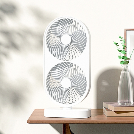 매직 충전식 무선 듀얼팬 탁상용선풍기 BZ-FD10 #2