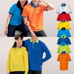 믹썸 쿨론 PK 폴로 카라 긴팔 반팔 티셔츠, 남성 여성 단체 행사