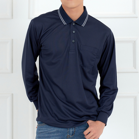 쿨론 PK 스탠 폴로 카라 반팔 긴팔 티셔츠, 남성 여성 티셔츠 #5