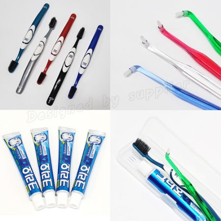 어금니칫솔+클리오 퍼펙션+크리오 치약 / 교정 치과용 칫솔 치약 세트 #5