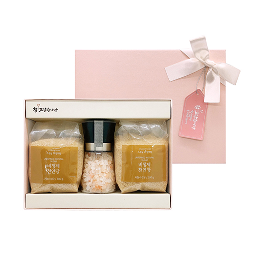 핑크 소금 세트 4 명절 선물 선물 세트 결혼식 답례품 #2