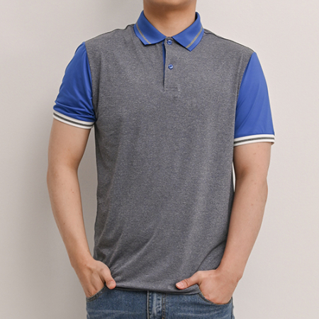 남성 여성 스판핏 반팔 긴팔 폴로 카라 티셔츠 #4