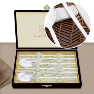 사군자 은수저 2벌(1047-B)