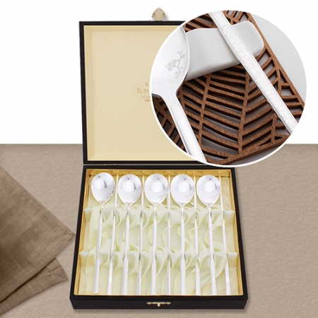 사군자 은수저 5벌(1047-C) #2