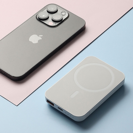 아이리버 15W 유, 무선 맥세이프 보조배터리 5000mAh IMS-5000 #6