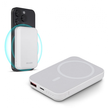 아이리버 15W 유, 무선 맥세이프 보조배터리 5000mAh IMS-5000 #2