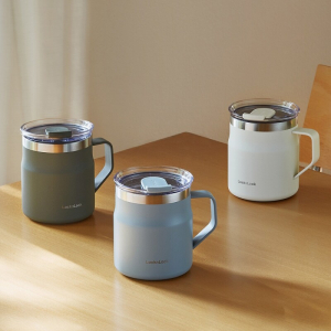 스텐 메트로 머그 텀블러 355ml 화이트, 블루, 카키