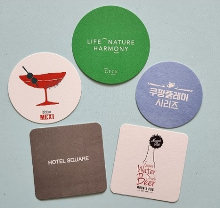 뉴 드림 종이컵받침 90 (2도인쇄) #2