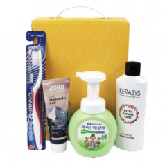 욕실용품세트 N-V (치약 칫솔세트 + 케라시스 샴푸 + 아이깨끗해 세트)