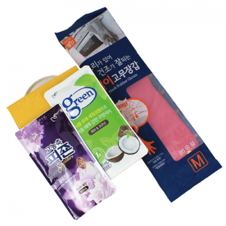주방용품세트 N-K (걸이 고무장갑+피죤 섬유유연제+피존 주방세제 리필 3종) #2