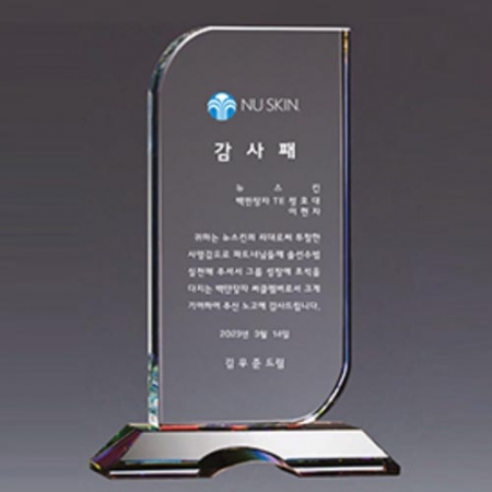 IB9)52-P307 크리스탈상패 #2