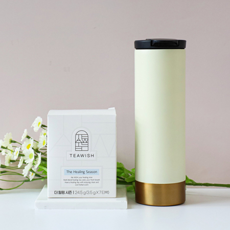 레스쁘리 고급 세트 F (벅스로얄 텀블러 450ml + 티위시 티백) #3