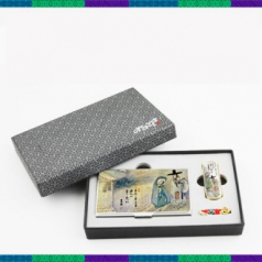 전통문양 나전 OTG 페리자개 USB 메모리 + 명함케이스 2종 SET