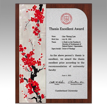 자개감사패 [NA003-학/매화] WSGD #2