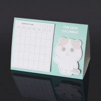 캐릭터 미니달력 (만년형) 점착메모지