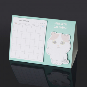 캐릭터 미니달력 (만년형) 점착메모지