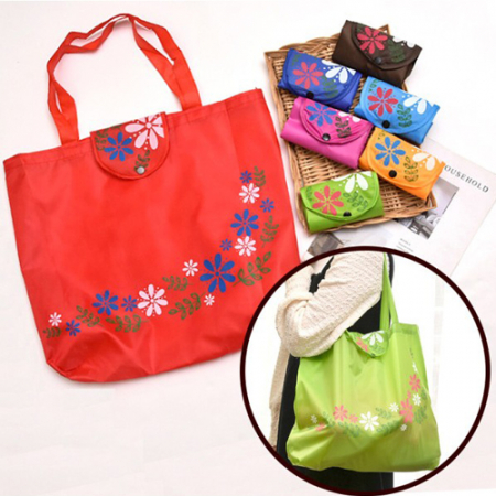 리유저블 플라워 휴대용 장바구니 시장바구니 #2