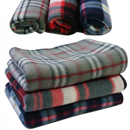 체크 무늬 무릎 담요 가벼운 폴라폴리스 무릎 담요 #2