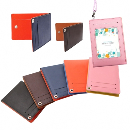 투톤 카드 목걸이지갑, 카드지갑, 카드목걸이 #2