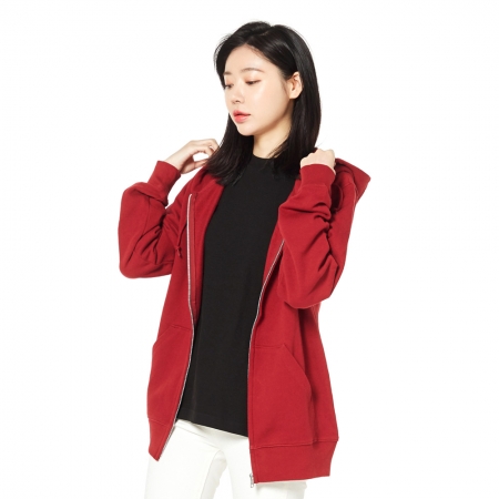 매직 면 쭈리 후드집업 자켓 티셔츠 남여공용 가을 겨울 단체티 모임 행사 학교 회사 #3