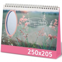 [탁상달력]타원거울 플라워가든 캘린더 카렌다