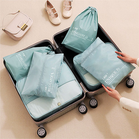 트윌 High density 여행용파우치 6종 세트 #2