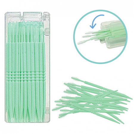 듀얼 치간칫솔 18P세트 + 휴대용케이스 // 국산 #2