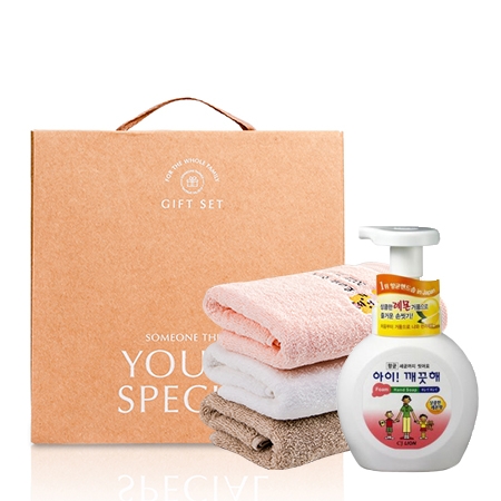 호텔타올 150g/ 170g + 아이깨끗해 핸드워시 250ml 세트 #2