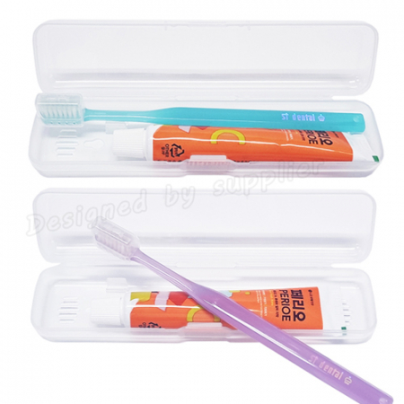 ST엠보싱_미세모+페리오_칫솔치약_1호/여행용세트 #4