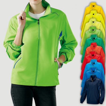 야광 전사 배색 바람막이, 남성 여성 바람막이 #3
