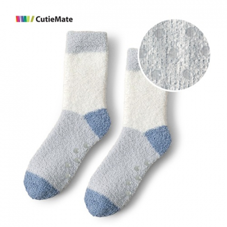 투톤 논슬립 수면양말  L #3