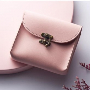 코끼리 걸쇠 가죽파우치