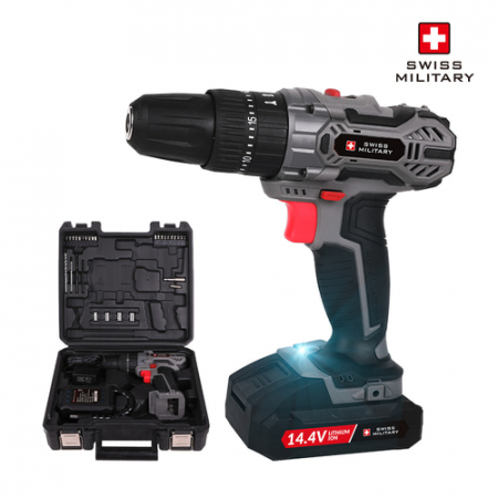 스위스밀리터리 SML-GU14V 리튬이온 14.4V 충전식 무선 햄머드릴 #2
