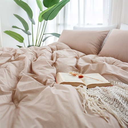 프리미엄 고밀도 일반 차렵이불세트, 수피마 100수 호텔 알러지 케어 겨울 이불 세트 #4