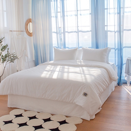 수피마 무봉제 100수 항균 간절기 이불세트, 오가닉코튼 40수 알러지케어 사계절 이불세트 #5