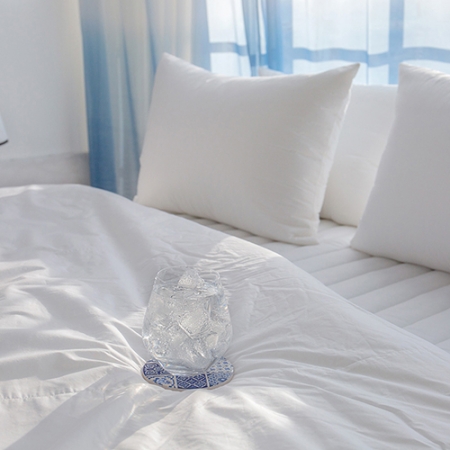 수피마 무봉제 100수 항균 간절기 이불세트, 오가닉코튼 40수 알러지케어 사계절 이불세트 #9