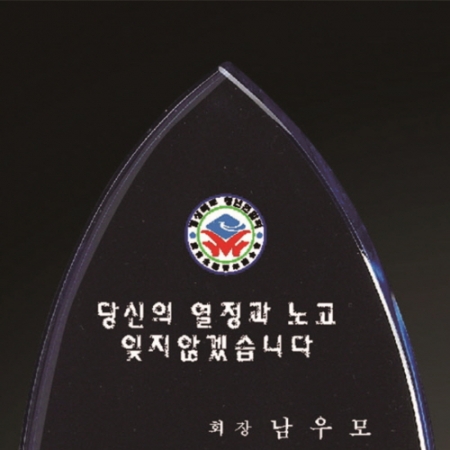 금문양 크리스탈 상패 40 #3