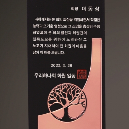 크리스탈 상패 215 #4