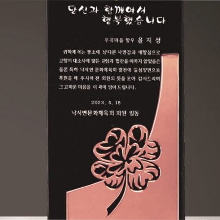 크리스탈 상패 218 #4