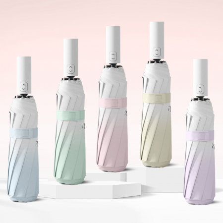 에리카 10K 원터치 그라데이션 3단 완자동 양우산 (UV 자외선 차단 UPF50+/고급 노드기능 내장) #2