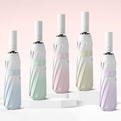 에리카 10K 원터치 그라데이션 3단 완자동 양우산 (UV 자외선 차단 UPF50+/고급 노드기능 내장)