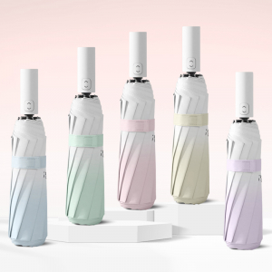 에리카 10K 원터치 그라데이션 3단 완자동 양우산 (UV 자외선 차단 UPF50+/고급 노드기능 내장)