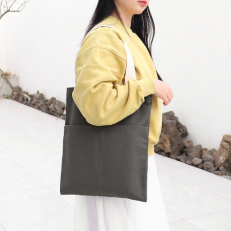 루무드 베이직 포켓 에코백 #7