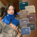 작은이미지: 부드러운 컬러풀 쁘띠 머플러 목도리 11가지 #3