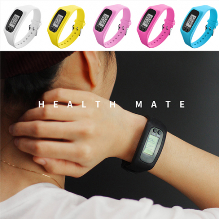 심플 만보기시계 만보계 실리콘 걷기운동 만보기 행사품 #2