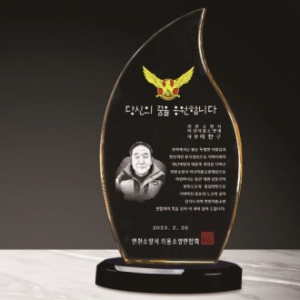 크리스탈 상패 256